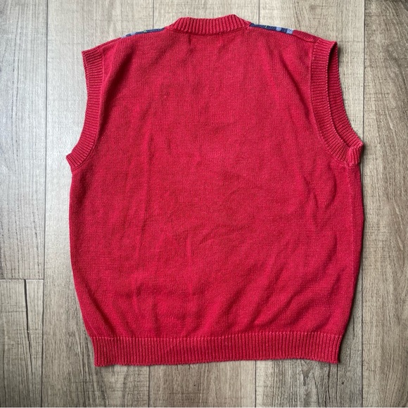 Jantzen Woman Hand Embroidered Fall Knit Sweater Vest - Picture 2 of 3